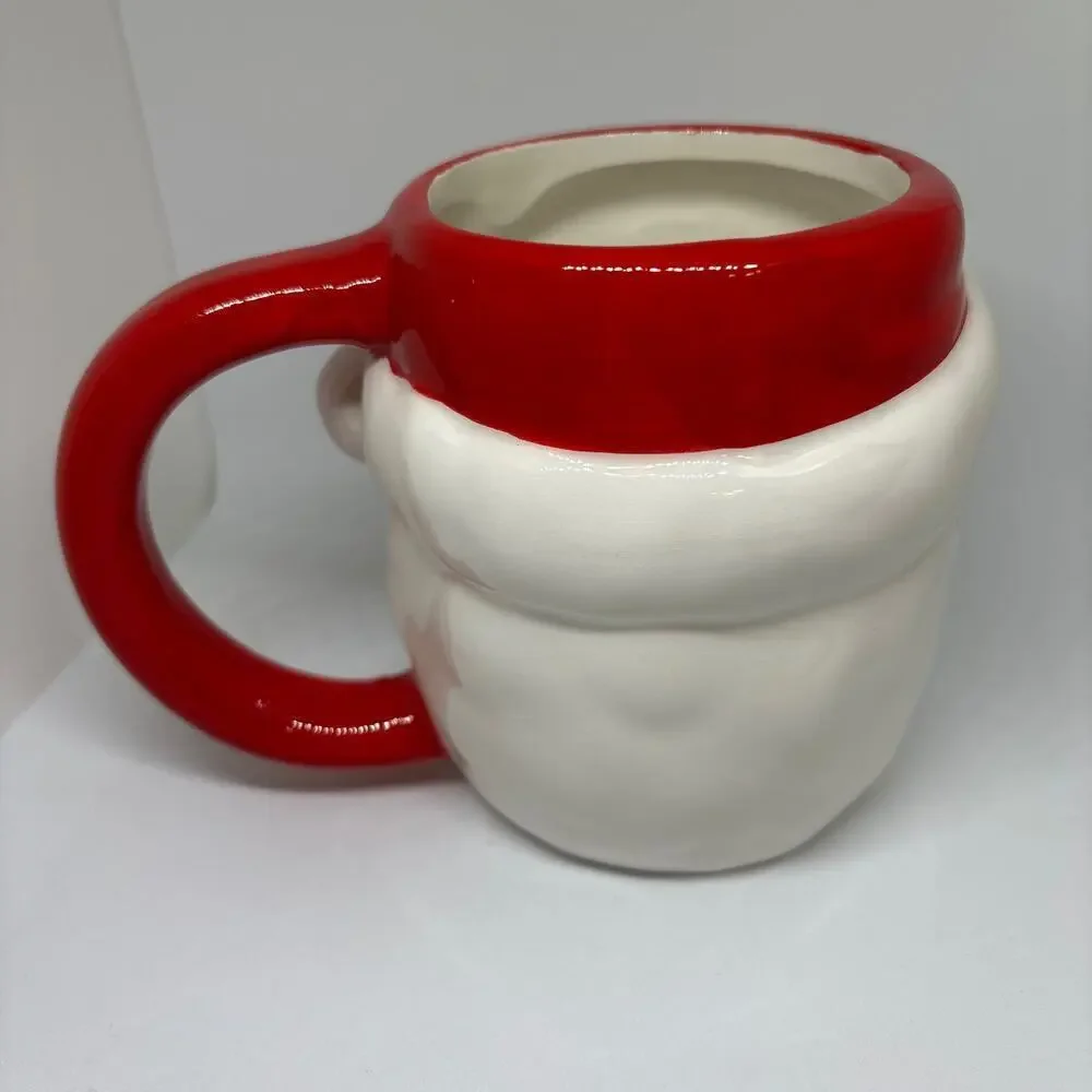 Santa Claus Mug Threshold Christmas Target Dark Skin Cup for Christmas